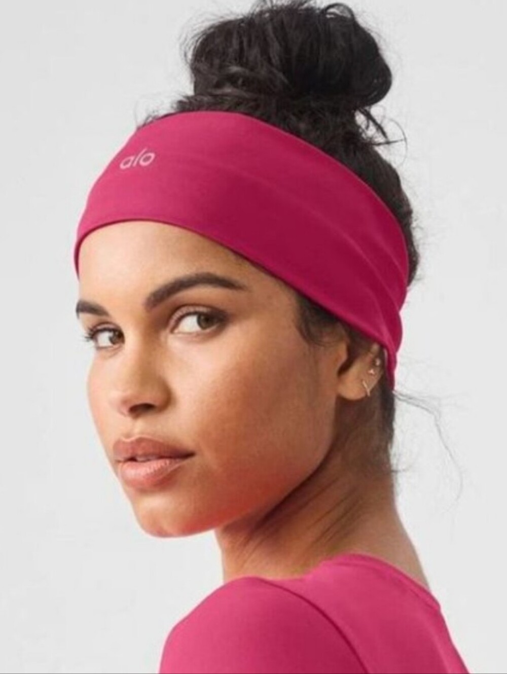Alo Wide Headband - Red